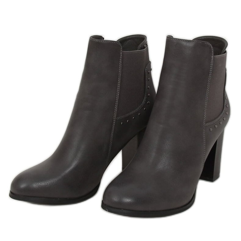 Classic gray high heels gray 88097 Gray grey
