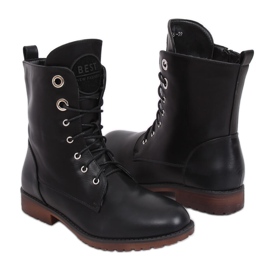 Black Workery boots W361 Black