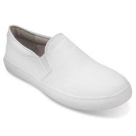 Classic Slip On Q1-41 White Sneakers Classic Slip On Q1-41 White Sneakers