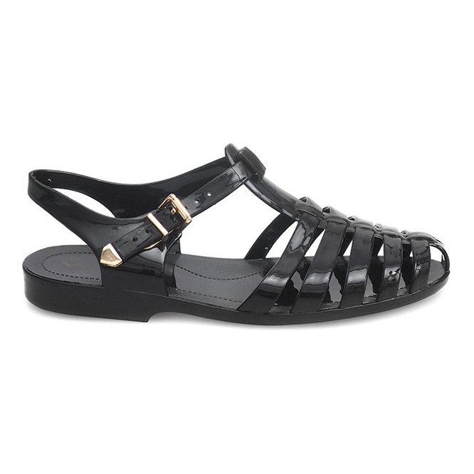 Meliski PT36 Black Roman sandals