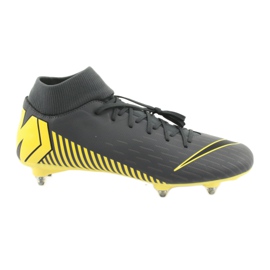 Nike Mercurial Superfly 6 Academy Sg M AH7364-070 football shoes grey Nike Mercurial Superfly 6 Academy Sg M AH7364-070 football shoes grey