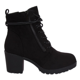 Black boots on the protector W358 Black
