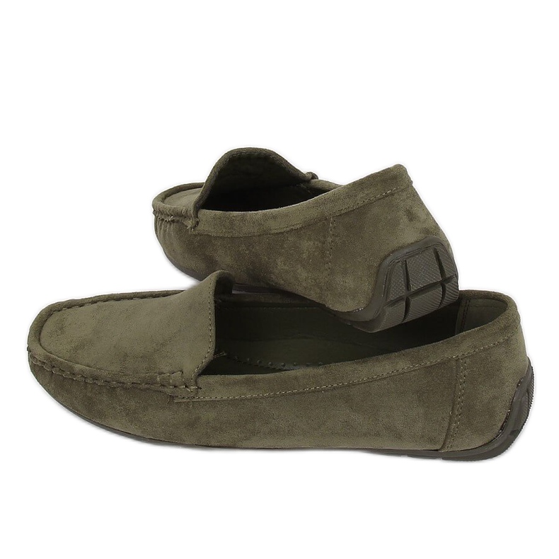 Green Women's loafers R812-1 Green