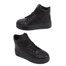 Black sneakers LA55 Black Black sneakers LA55 Black