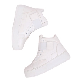 White sneakers LA55 White