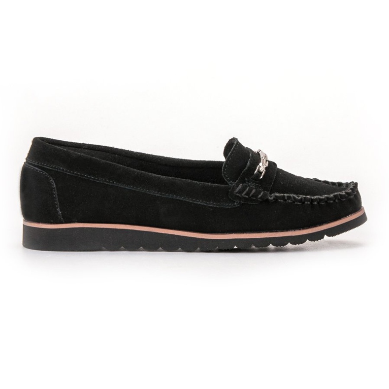 Filippo Comfortable Leather Loafers black Filippo Comfortable Leather Loafers black