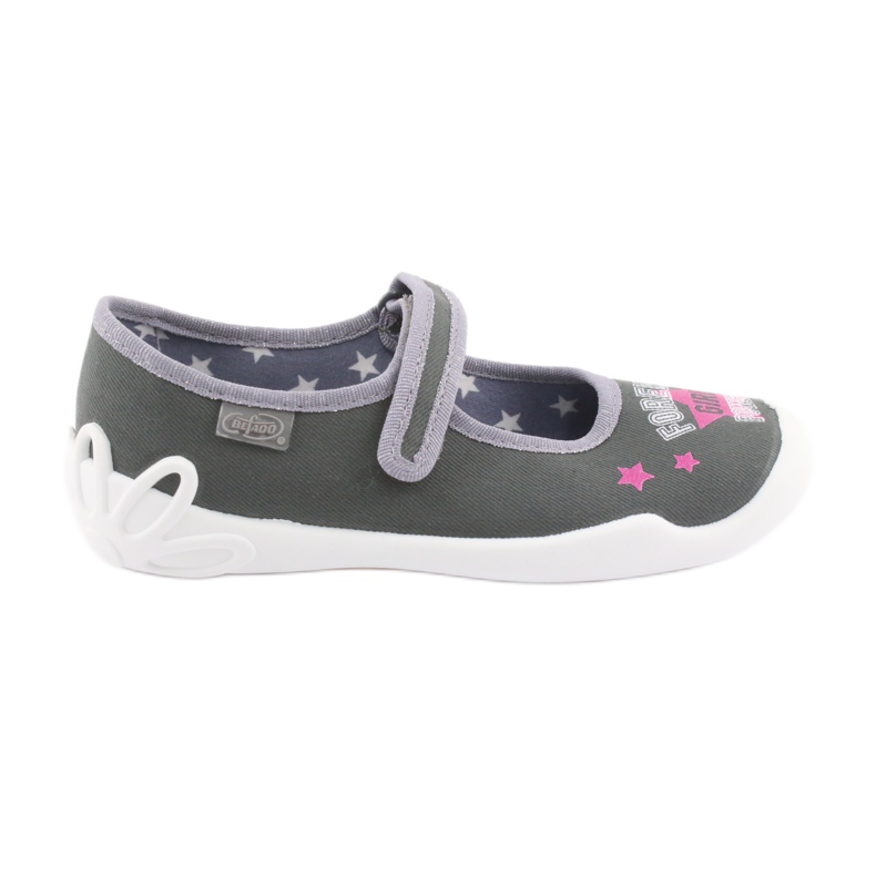 Befado children's shoes 114Y370 pink grey Befado children's shoes 114Y370 pink grey