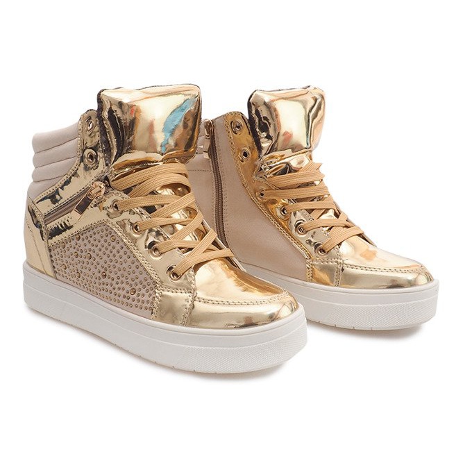 Warm Y-25 Golden Sneakers
