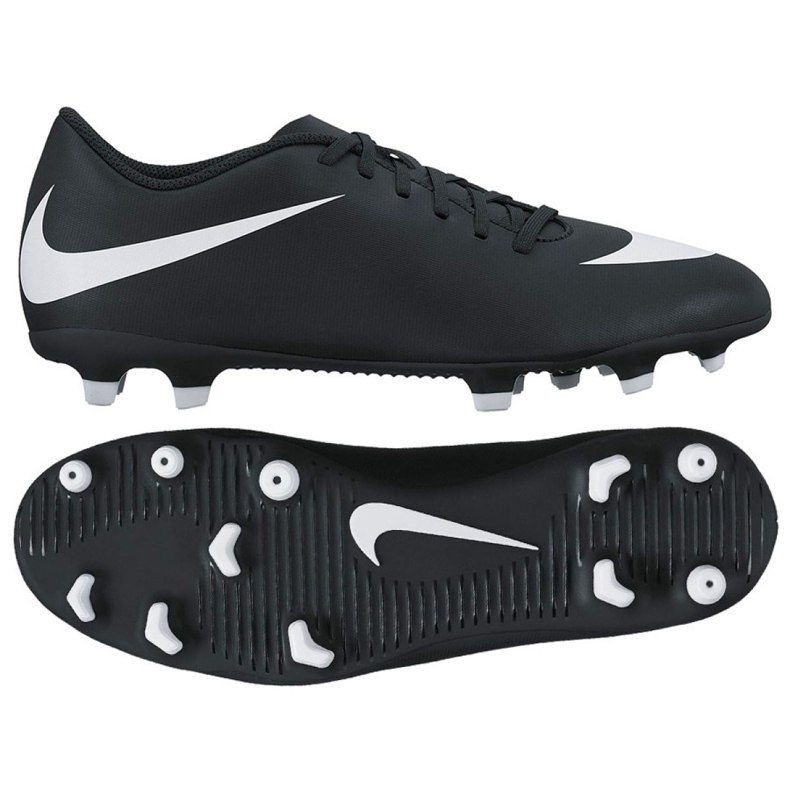 Black Nike Bravatia Ii Fg M 844436-001 soccer shoes Black Nike Bravatia Ii Fg M 844436-001 soccer shoes