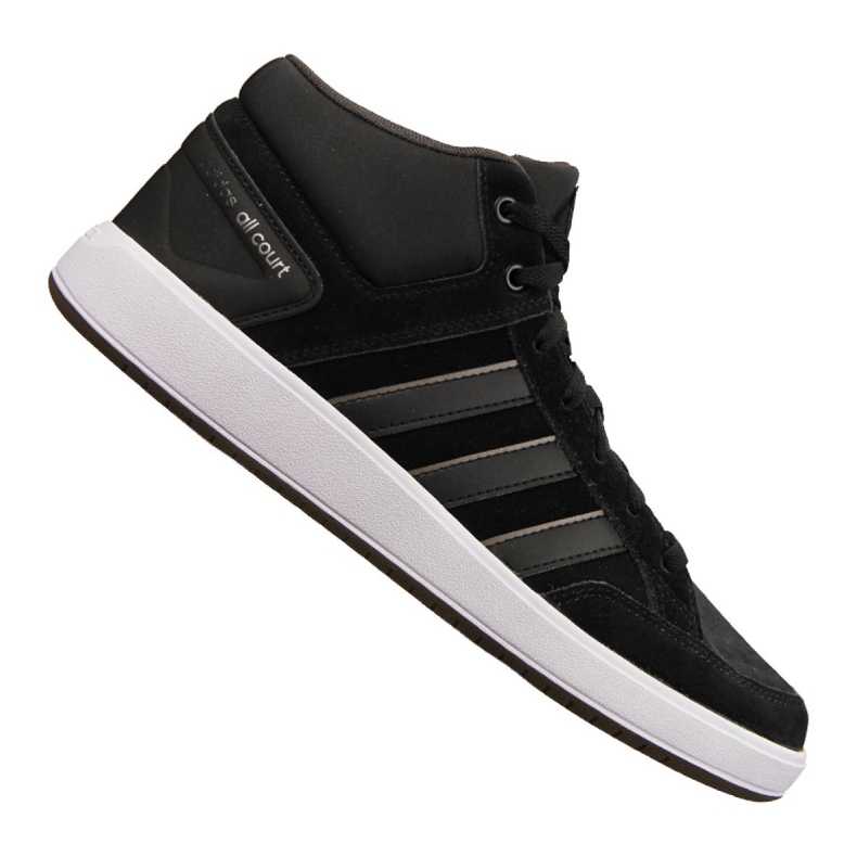 Shoes adidas Cloudfoam All Court Mid M B43858 black Shoes adidas Cloudfoam All Court Mid M B43858 black