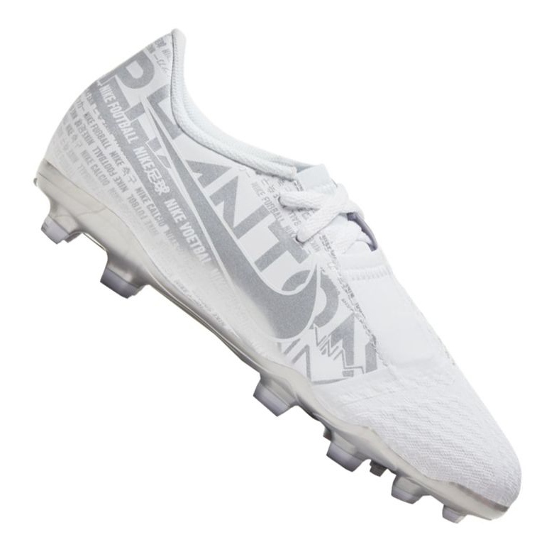 Nike Phantom Vnm Academy Fg Jr AO0362-100 football shoes white white Nike Phantom Vnm Academy Fg Jr AO0362-100 football shoes white white