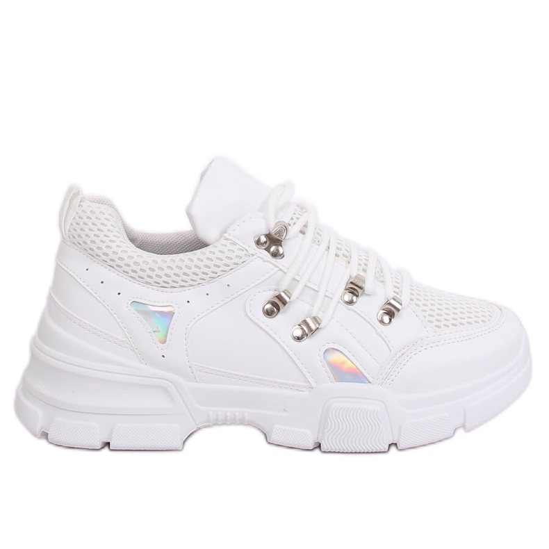 White CB19080 White sports shoes