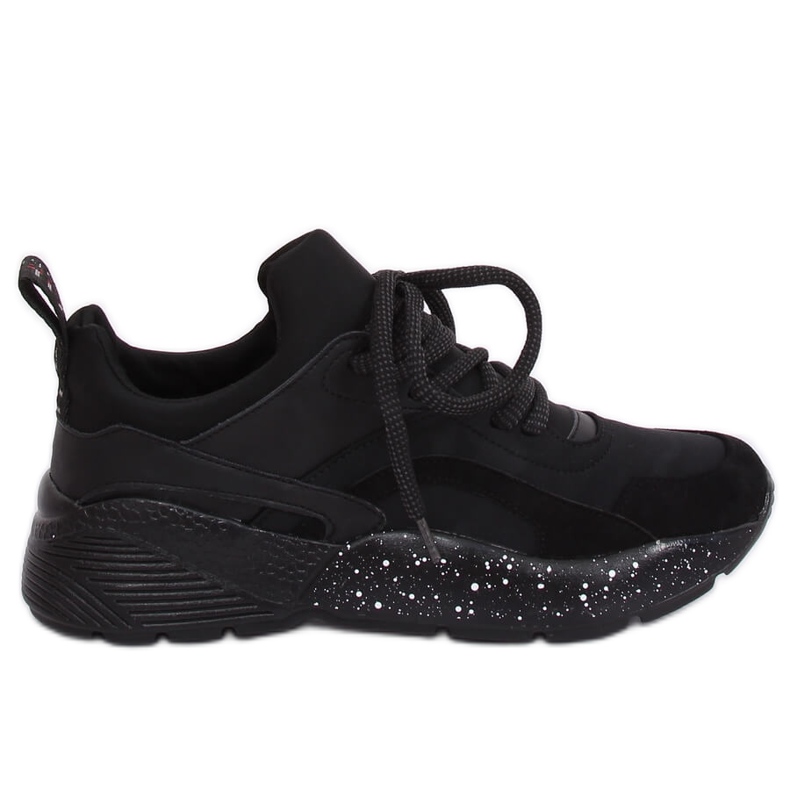Black AB-91 Black sports shoes