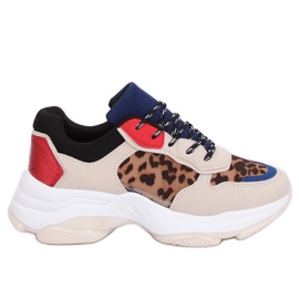Multicolor sports shoes YY-01 Leopard multicolored Multicolor sports shoes YY-01 Leopard multicolored