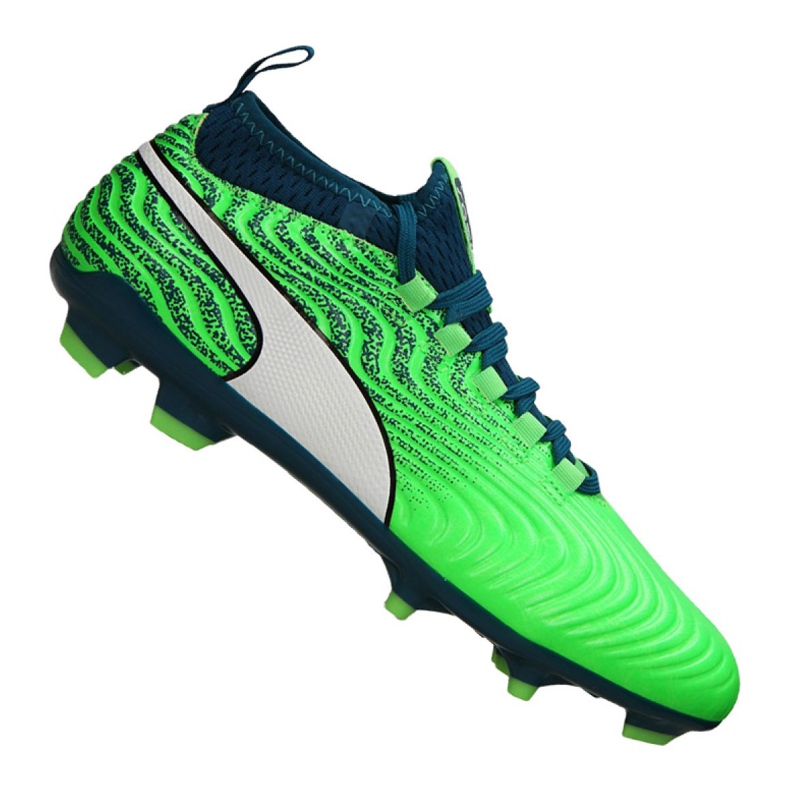 Football boots Puma One 18.3 Syn Fg M 104870 03 green green Football boots Puma One 18.3 Syn Fg M 104870 03 green green