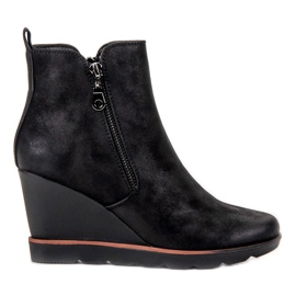 Filippo Black Ankle Boots