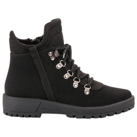 Vinceza Stylish Trappers black Vinceza Stylish Trappers black
