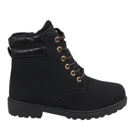 Black insulated boots BED01