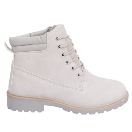 Gray timber boots for women W-3033 Gray grey