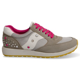 Sport Running Shoes A738 grey multicolored Sport Running Shoes A738 grey multicolored