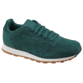 Reebok Cl Leather Sg JRCM9079 green Reebok Cl Leather Sg JRCM9079 green