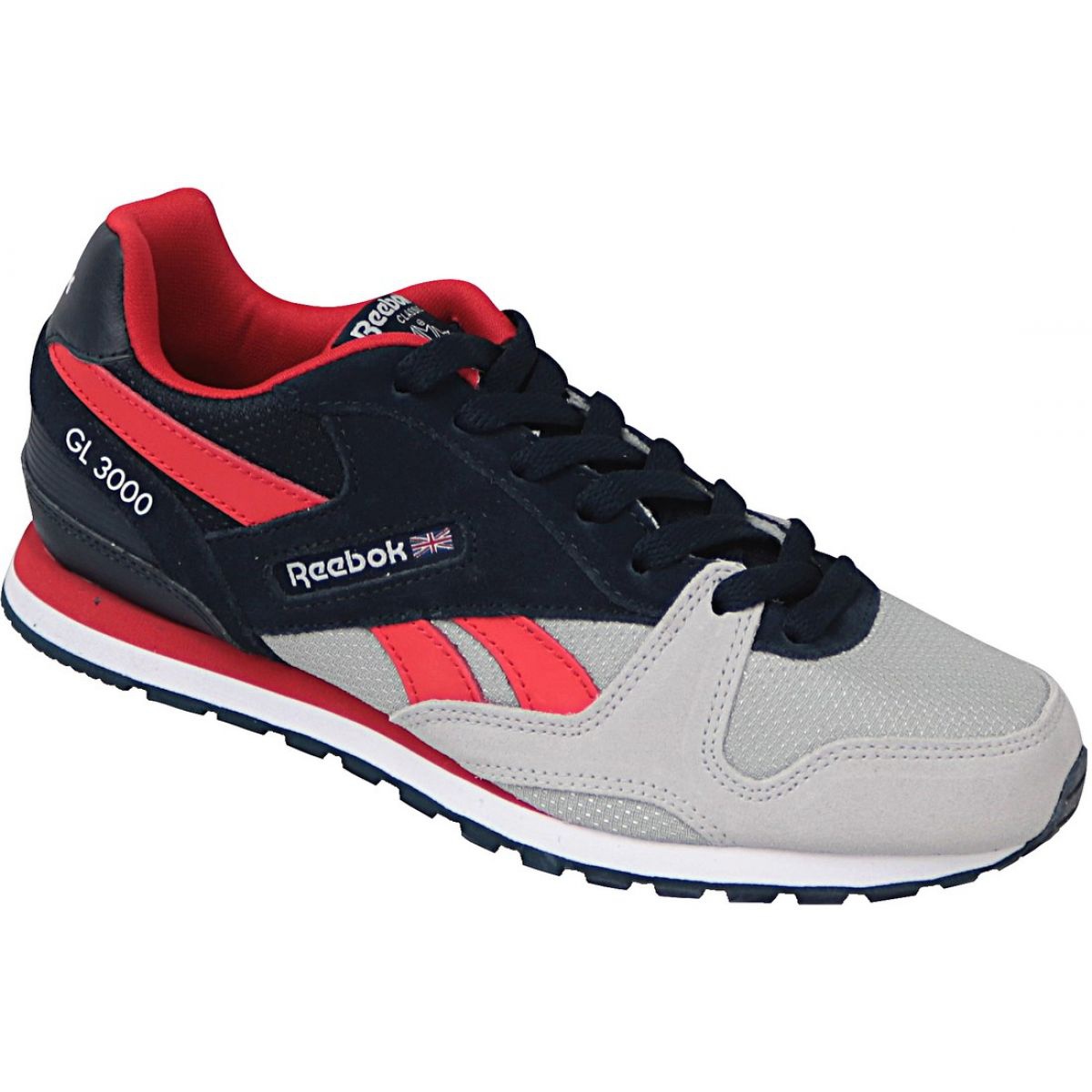Reebok Gl 3000 Sp Jr 2436 Shoes Navy Grey Butymodne Pl