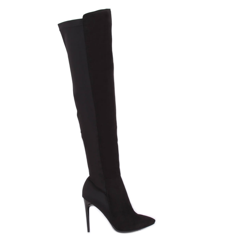 Black over-boots on a pin 0H010 Black