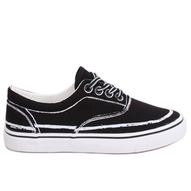 Black women's sneakers BS103 Black