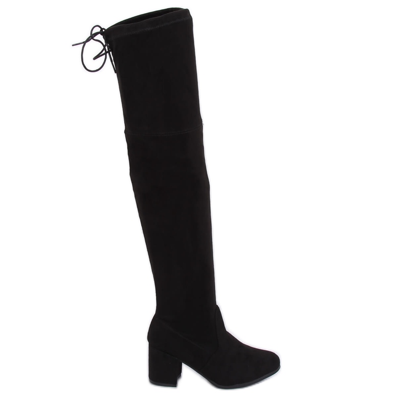 Black thigh boots autumn black C-7172 Black Black thigh boots autumn black C-7172 Black