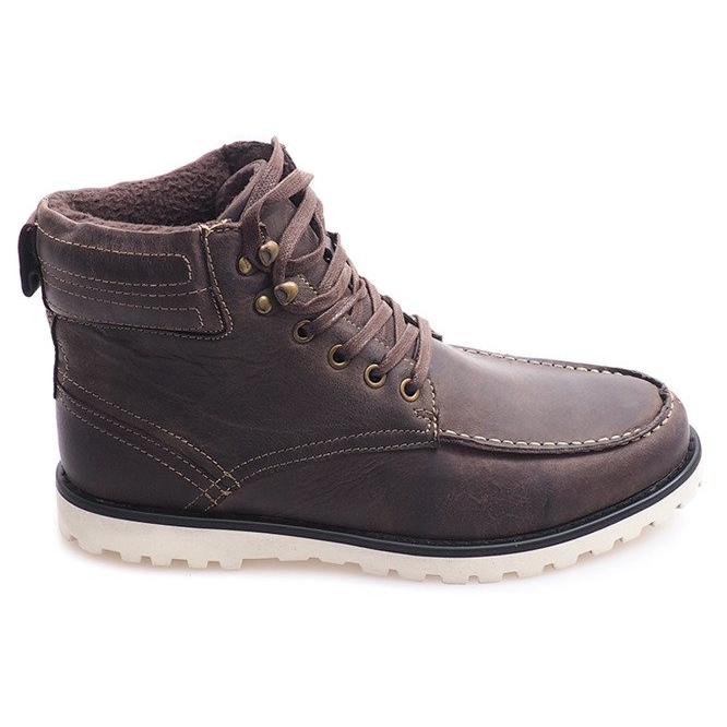 Warm High Boots Shoes SH26 Brown