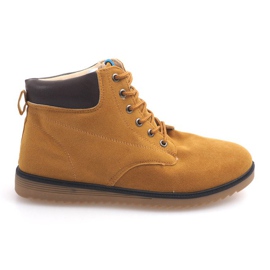 Men's High Boots NO202 Camel brown
