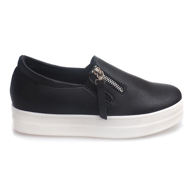 Creepersy Wedge Sneakers 888 Black
