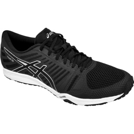 Asics fuzeX Tr M S613N-9099 training shoes black Asics fuzeX Tr M S613N-9099 training shoes black