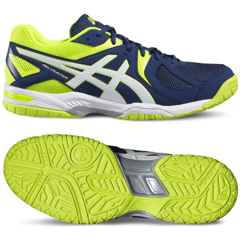 Training shoes Asics Gel Hunter 3 M R507Y-5801 navy blue multicolored Training shoes Asics Gel Hunter 3 M R507Y-5801 navy blue multicolored