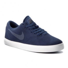 Nike Sb Check Suede Jr AR0132-400 shoes navy blue Nike Sb Check Suede Jr AR0132-400 shoes navy blue