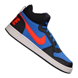 Nike Court Borough Mid Jr 839977-403 shoes blue multicolored Nike Court Borough Mid Jr 839977-403 shoes blue multicolored