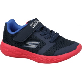 Skechers Go Run 600 Jr 97860L-NVRD Shoes navy blue Skechers Go Run 600 Jr 97860L-NVRD Shoes navy blue