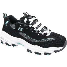 adoptar cuscús de ahora en adelante Skechers D'Lites W 11936-BKTQ Shoes black - KeeShoes