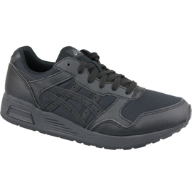 asics lyte trainer black
