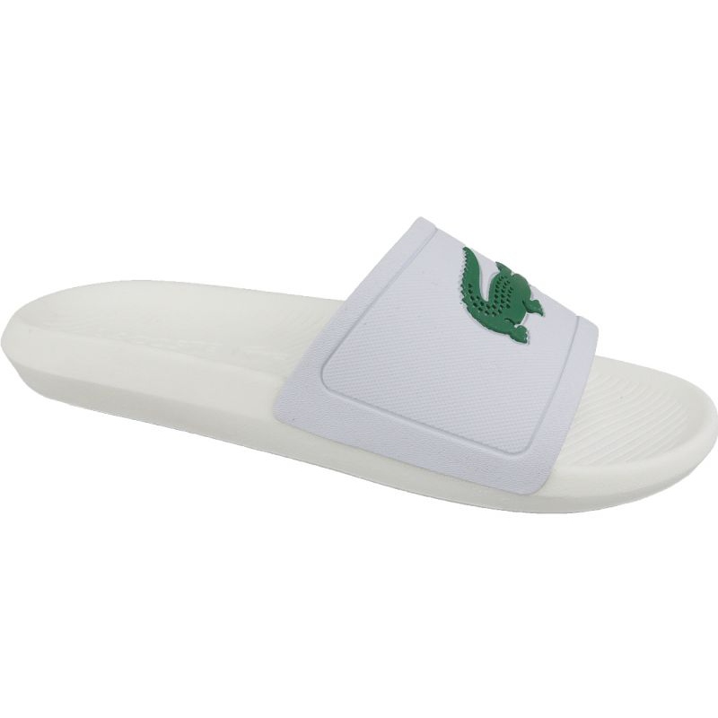lacoste slippers black