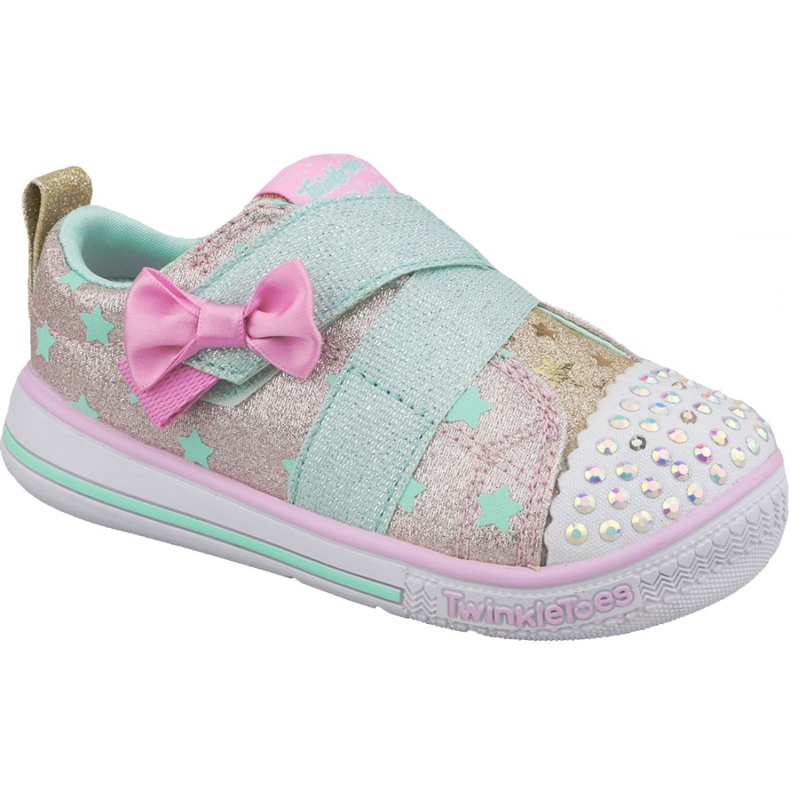 Skechers Twinkle Play Jr 20138N-GDMT Shoe multicolored yellow