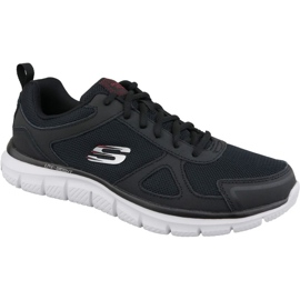 Skechers Track-Scloric 52631-BKRD shoes black Skechers Track-Scloric 52631-BKRD shoes black