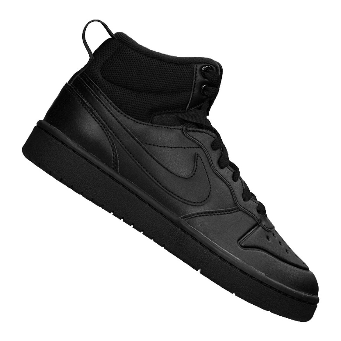 Medicinsk Betjene Spole tilbage Nike Court Borough Mid 2 Boot (GS) Jr BQ5440-001 black - KeeShoes