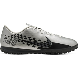 Nike Mercurial Vapor 13 Club Neymar Tf M AT8000-006 football shoe grey silver