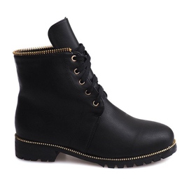 Boots Trappers With Fur X685 Black