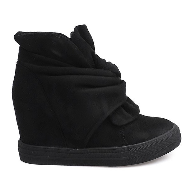 Wedge Sneakers 6351-Y Black