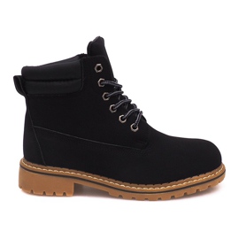 Insulated Timber boots H88B Black