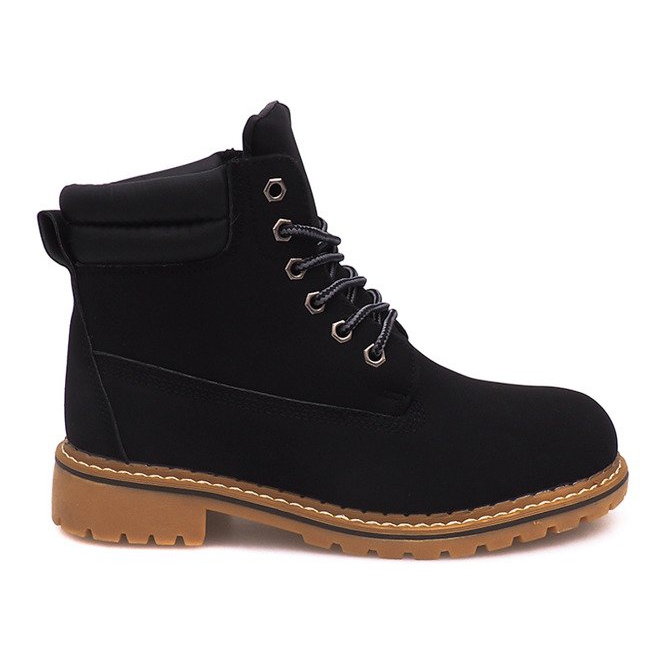 Insulated Timber boots H88B Black