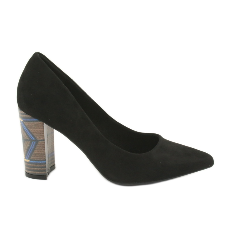 Suede pumps Filippo 1103 black
