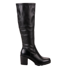 Boots On A Post VINCEZA black